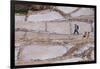 Maras Saltpan Salinas in the Sacred Valley of the Incas, near Cusco, Peru, South America-Julio Etchart-Framed Photographic Print