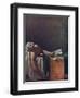 'Marat assassine', (The Death of Marat), 1793, (1937)-Jacques-Louis David-Framed Giclee Print