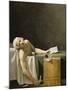 Marat assassiné-Jacques-Louis David-Mounted Giclee Print