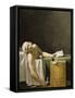 Marat assassiné-Jacques-Louis David-Framed Stretched Canvas