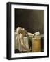 Marat assassiné-Jacques-Louis David-Framed Giclee Print