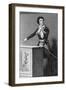 Marat on Rostrum-null-Framed Art Print