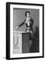 Marat on Rostrum-null-Framed Art Print