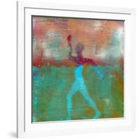 Marathon I Abstract-Ricki Mountain-Framed Art Print