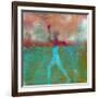 Marathon I Abstract-Ricki Mountain-Framed Art Print