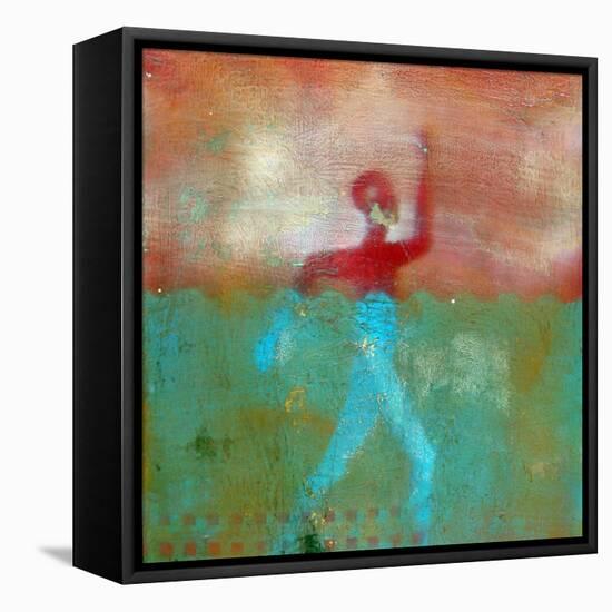 Marathon II Abstract-Ricki Mountain-Framed Stretched Canvas