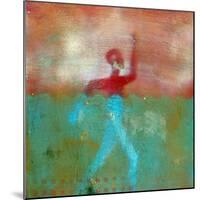 Marathon II Abstract-Ricki Mountain-Mounted Art Print