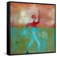 Marathon II Abstract-Ricki Mountain-Framed Stretched Canvas