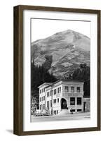 Marathon Mountain in Seward, Alaska Photograph - Seward, AK-Lantern Press-Framed Art Print