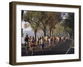 Marathon Race Minneapolis Minnesota, USA-null-Framed Photographic Print