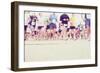 Marathon Runners at the Starting Line-soupstock-Framed Photographic Print