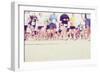 Marathon Runners at the Starting Line-soupstock-Framed Photographic Print