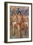 Marathon Runners-J Koci-Framed Art Print