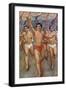 Marathon Runners-J Koci-Framed Art Print