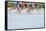 Marathon Running Race, People Feet on City Road-lzf-Framed Stretched Canvas