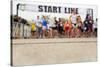 Marathon, Starting Line, Shallow Depth of Field-soupstock-Stretched Canvas