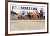 Marathon, Starting Line, Shallow Depth of Field-soupstock-Framed Photographic Print