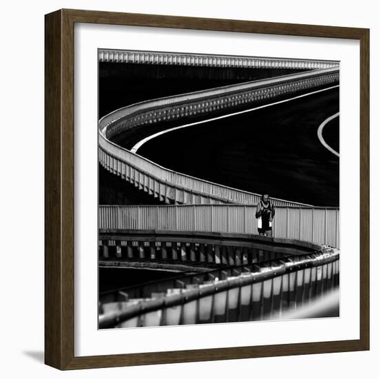 Marathoner.-Anna Niemiec-Framed Photographic Print