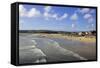 Marazion Beach, Cornwall, England, United Kingdom, Europe-Simon Montgomery-Framed Stretched Canvas