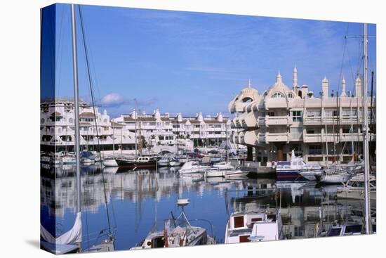 Marbella Marina-Vittoriano Rastelli-Stretched Canvas