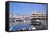 Marbella Marina-Vittoriano Rastelli-Framed Stretched Canvas