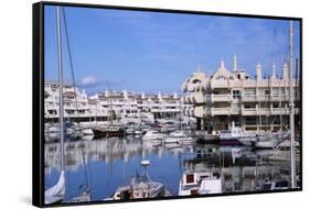 Marbella Marina-Vittoriano Rastelli-Framed Stretched Canvas