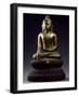 Marble and Gilded Lacquered Buddha Statue, Burma-null-Framed Giclee Print