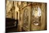Marble and Wrought Iron Paneling-null-Mounted Photographic Print