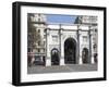 Marble Arch and Oxford Street, London, England, United Kingdom, Europe-Ethel Davies-Framed Photographic Print