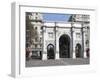 Marble Arch and Oxford Street, London, England, United Kingdom, Europe-Ethel Davies-Framed Photographic Print