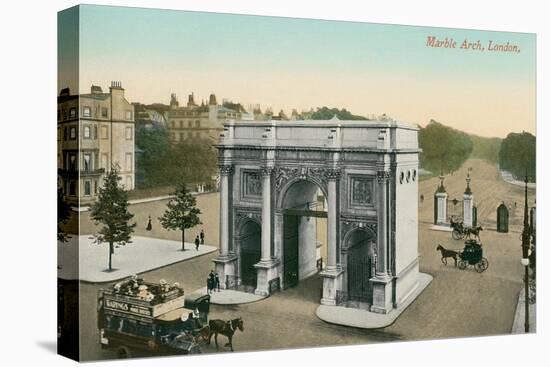 Marble Arch, London-null-Stretched Canvas