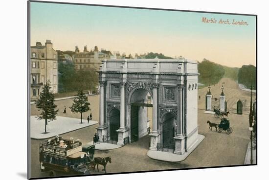 Marble Arch, London-null-Mounted Art Print