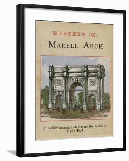 Marble Arch-null-Framed Giclee Print