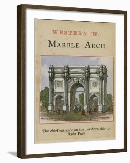 Marble Arch-null-Framed Giclee Print