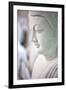 Marble Buddha Images Waiting to Be Finished at a Stone Carver's in Amarapura-Lee Frost-Framed Photographic Print