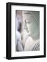 Marble Buddha Images Waiting to Be Finished at a Stone Carver's in Amarapura-Lee Frost-Framed Photographic Print