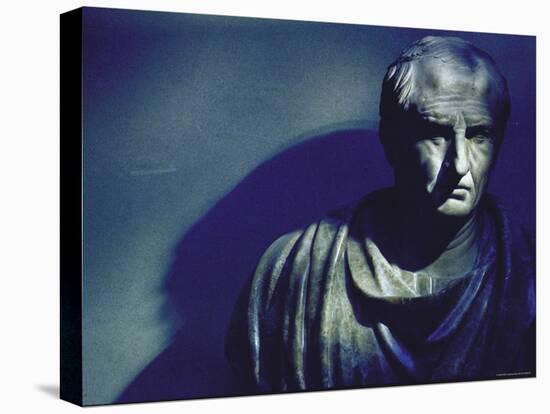 Marble Bust of Cicero-Gjon Mili-Stretched Canvas