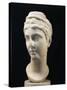 Marble Bust of Faustina Maior, Wife of Emperor Antoninus Pius-null-Stretched Canvas