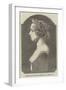 Marble Bust of Her Majesty-null-Framed Giclee Print