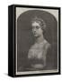 Marble Bust of Her Royal Highness the Princess Royal by Mrs Thornycroft-null-Framed Stretched Canvas