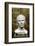 Marble Bust of Julius Caesar from the Rhone River-null-Framed Photographic Print