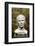 Marble Bust of Julius Caesar from the Rhone River-null-Framed Photographic Print