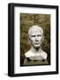 Marble Bust of Julius Caesar from the Rhone River-null-Framed Photographic Print