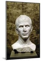 Marble Bust of Julius Caesar from the Rhone River-null-Mounted Photographic Print