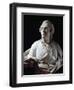 Marble Bust of Louis XV-null-Framed Giclee Print