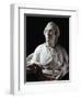 Marble Bust of Louis XV-null-Framed Giclee Print