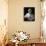 Marble Bust of Louis XV-null-Framed Stretched Canvas displayed on a wall