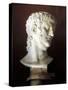 Marble Bust of Nero, Roman, C54-nero-Stretched Canvas
