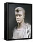 Marble Bust of Roman Emperor Gaius Julius Caesar Augustus Germanicus-null-Framed Stretched Canvas