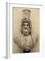 Marble Bust of Serapis with Kalathos-null-Framed Giclee Print